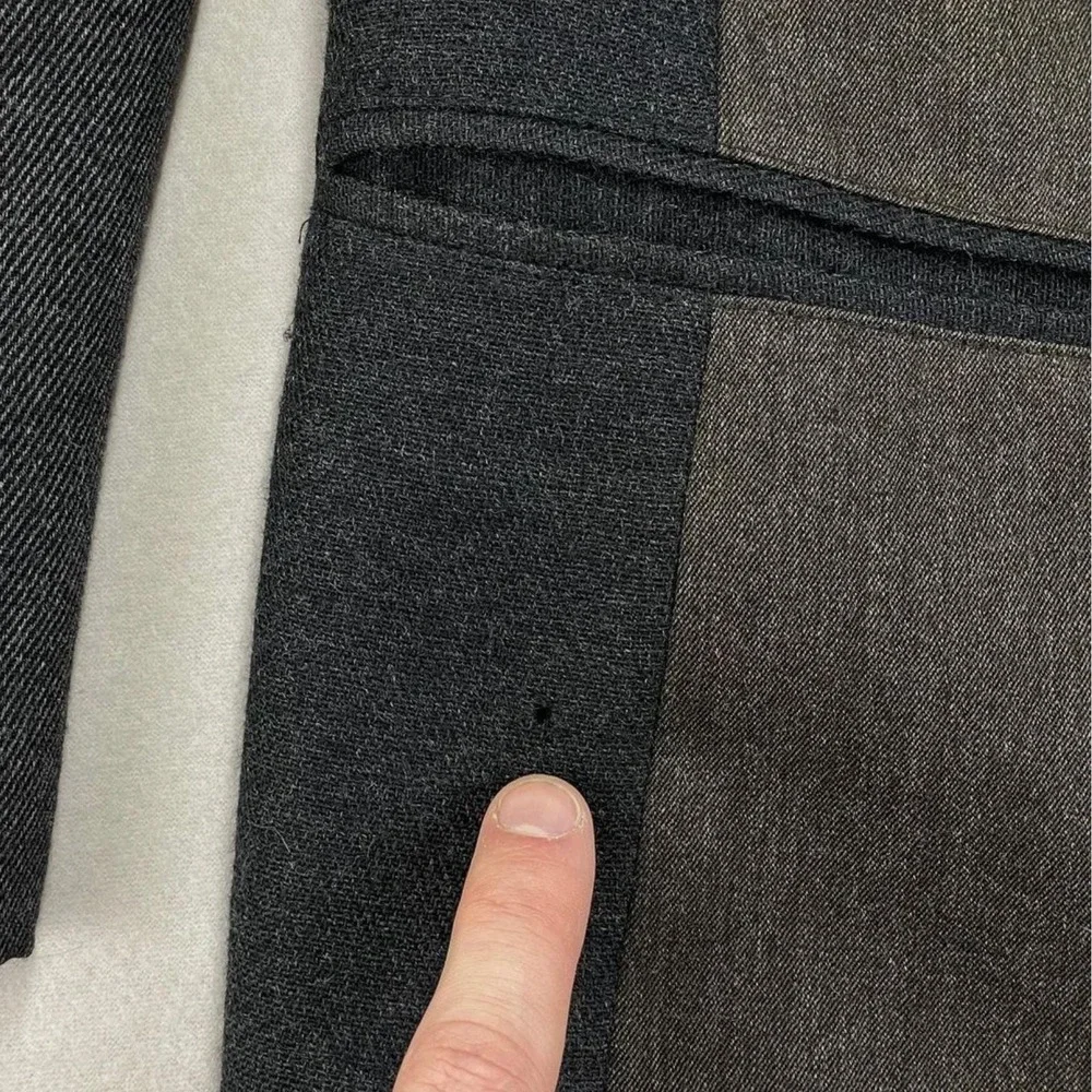 Marithe Francois Girbaud Blazer Mens 42? Wool‎ Momentodue Double Breasted Jacket